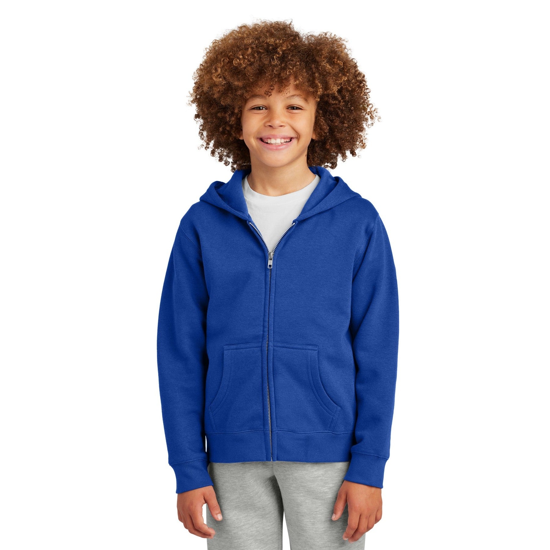 District-District® Youth V.I.T.™ Fleece Full-Zip Hoodie DT6102Y-MedTech-3